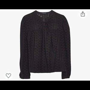 Madewell Eyelet Blouse